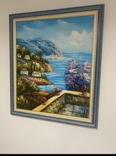 Tableau peinture Triptyque Art