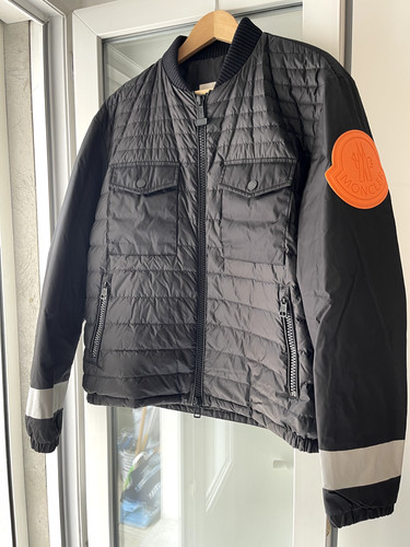 Veste moncler off - moncler, white