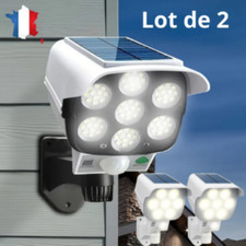 2x Lampe Solaire Extérieur