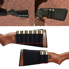 6 + 2 8 Crosse De Fusil De Chasse Ronde Porte - Munitions Sac Cartouches Crosse