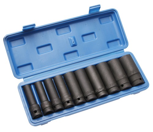 Coffret douilles longue - coffret, 10