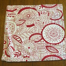 IKEA VINTER red And white 20x20 pillow cover