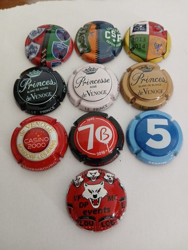 Capsule champagne lot - de,