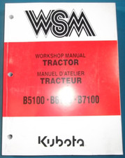 Manuel De Service Et De Réparation Du Tracteur KUBOTA B5100 B6100 B7100