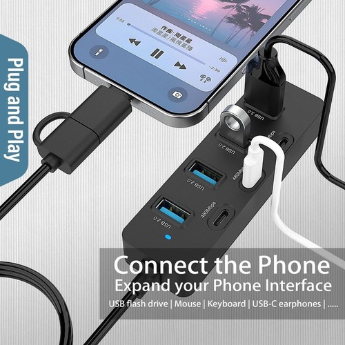 Hub usb ports interface - 7,