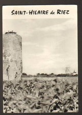 SAINT-HILAIRE-de-RIEZ (85) OLD WINDMILL in 1969