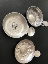 Taste Vin tastevin wine object MEURSAULT bowl silver metal and pewter