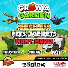 ROBLOX -  [?] Grow a Garden [GAG] | Sheckles, Pets,  & More | Cheap & Fast ?️⚡