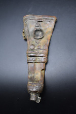 Post Medieval copper alloy dagger chape, 17th century AD