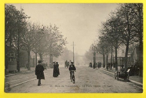 Cpa france paris - -, bois