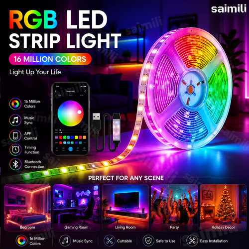 Ruban led rgb usb intelligent - ruban,