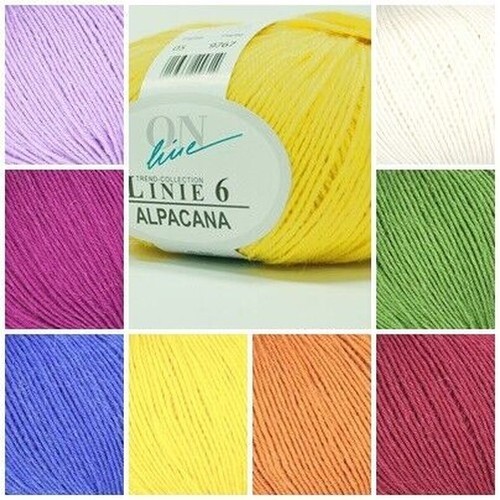Laine ligne alpacana 50g - ligne, 6