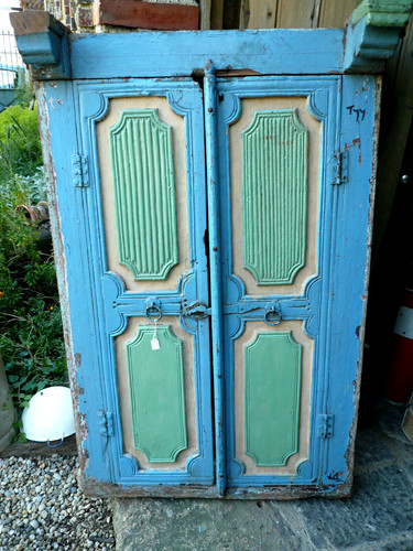 Ancienne porte indienne x - indienne,