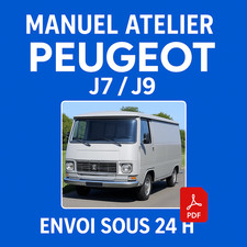 Manuel Atelier Peugeot J7 J9