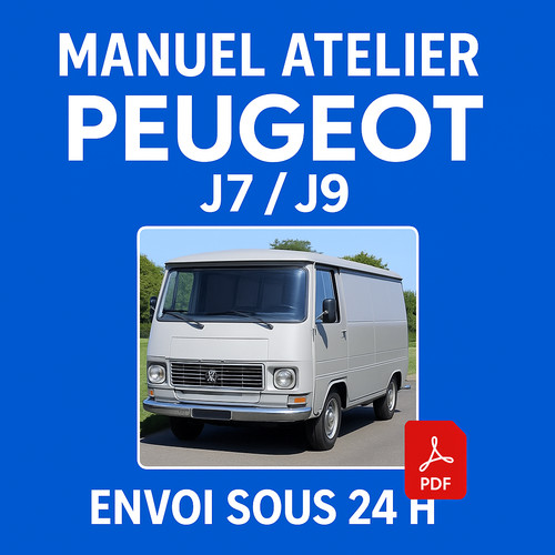 Manuel atelier peugeot - manuel, j9