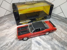 1971 DODGE DEMON 1/18 ERTL AMERICAN MUSCLE GREEN IN BOX.