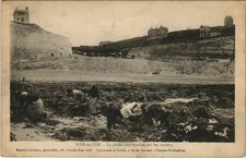 Old postcard Bois-de-CISE La Peche aux moules (19167)