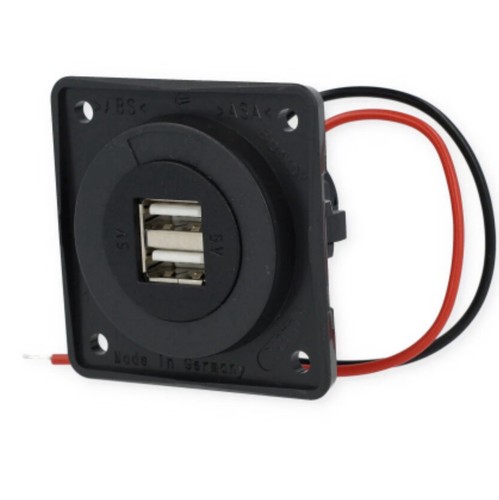 Prise double usb berker - double,