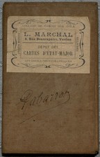 Carte ancienne d'Etat Major