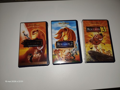 Cassette vhs disney - cassette, roi