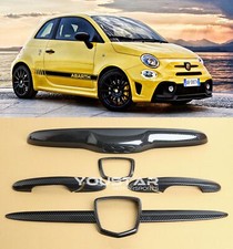 Complete Carbon Look Exterior Cover Kit for Fiat Abarth 500 595 695