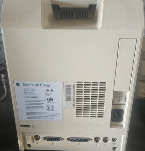 Apple macintosh classic - classic, (1991)