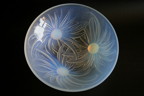 Art deco etling opalescent - art,