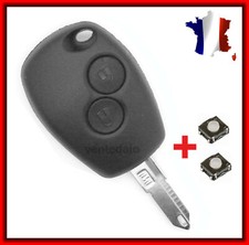 Coque Plip Clé Compatible Renault Megane/Scenic/Twingo + 2 Switchs +Lame