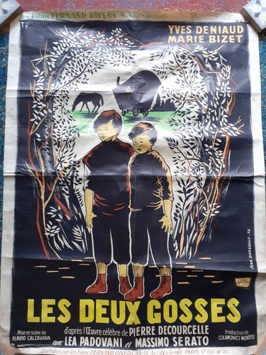 Affiche cinéma 1951 - affiche,