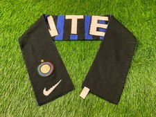 INTER MILAN ITALY RARE FOOTBALL SOCCER FAN SCARF NIKE ORIGINAL ONE SIZE