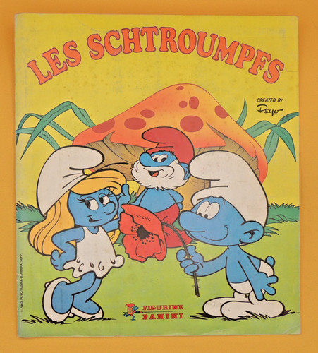 Panini les schtroumpfs - panini,