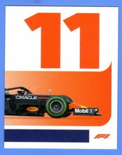 TOPPS Official F1 Sticker Formula 1 2021 #48 Red Bull Racing 11 - Pérez - Front