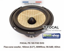 Un seul (1 pièce) woofer FOCAL PS165FXE FlaxEVO 165mm (6,5’’) à partir d’un k...