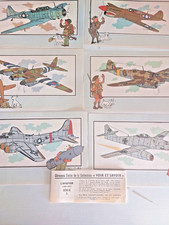 tintin  chromos   voir et savoir  aviation série 2