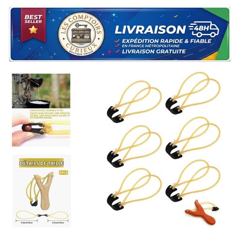 Bandes élastiques fronde - bandes,