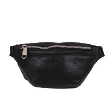 Gucci 658582 Embossed Belt Hip