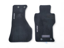Mazda MX-5 Miata 16-23 Carpet Floor Mats 2 Piece Set Black, D023, OEM, 2016, 201