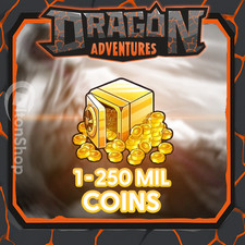 Dragon Adventures Coins | 1M-250M | DA