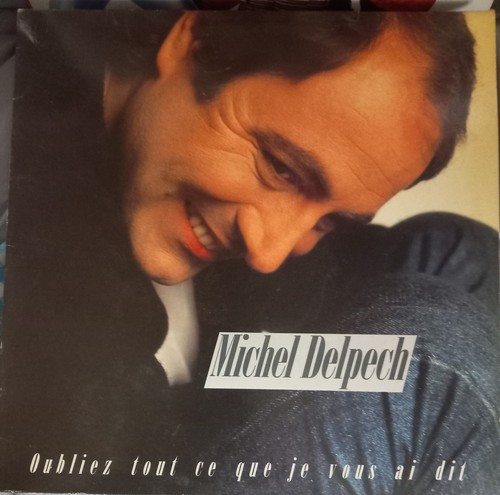 Michel delpech disque vynil - disque,