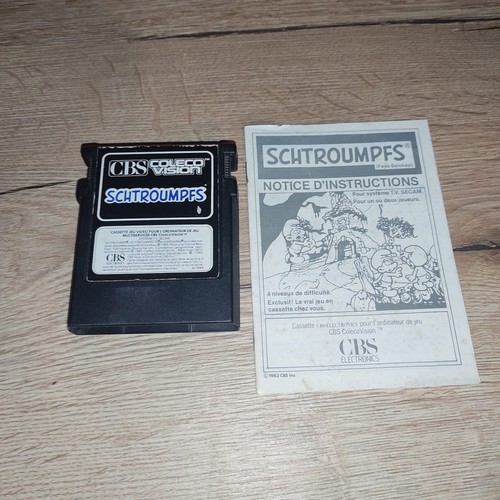 Jeu schtroumpfs cbs - jeu,