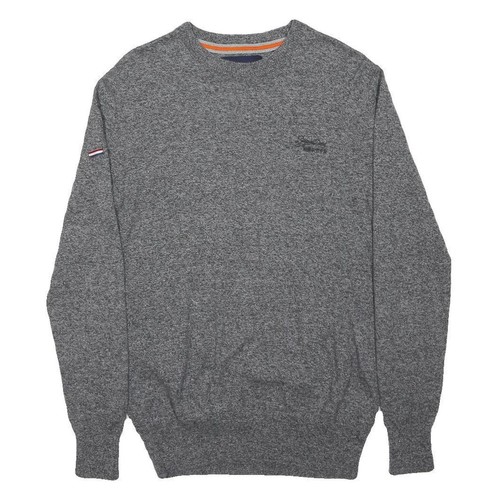 Superdry pull col - col, gris
