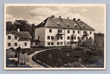 Antique Sweden Postcard RATTVIK Alderdomshemmet i Utby Rppc 1910s