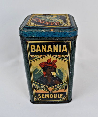 Ancienne boite publicitaire - ancienne,