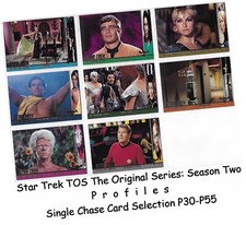 Star Trek Tos Original Séries Saison 2 (Deux ) - Profiles Carte Sélection