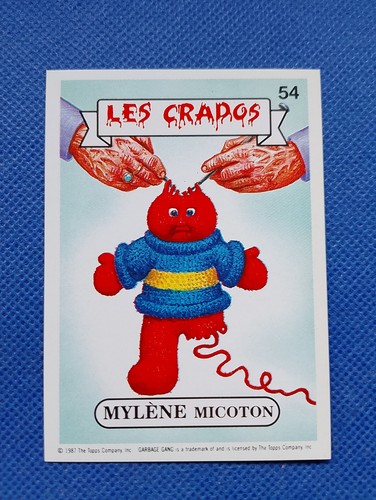 Les crados carte - crados, numéro