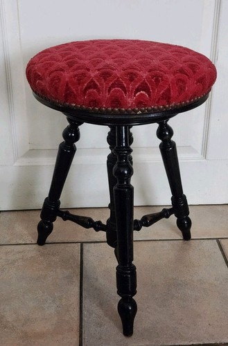 Tabouret ancien vis - tabouret,