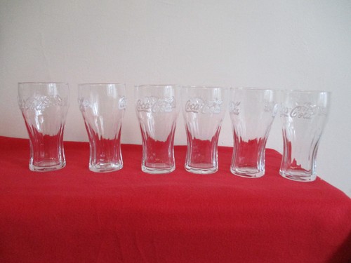 Lot verres coca cola - de, 6