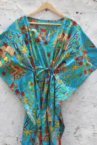 Caftan imprimé frida kahlo - frida,