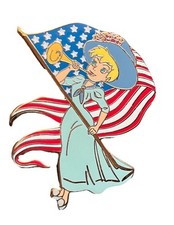 DISNEY SHOPPING TINKER BELL WOMEN'S HISTORY SUFFRAGETTE PIN LE 250 RARE