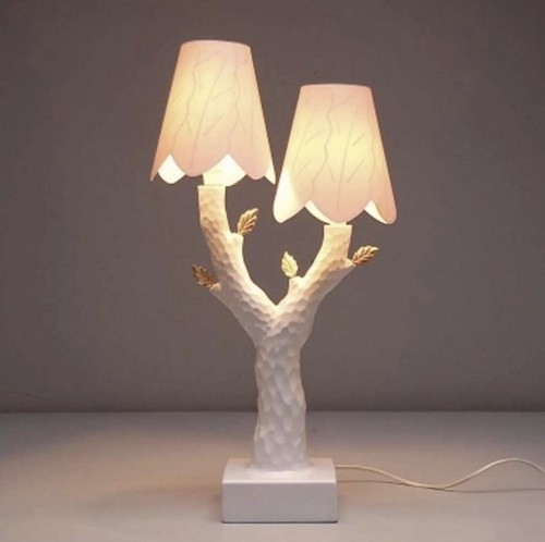 Lampe vintage céramique - lampe,